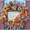 8 1/2 x 11 Happy Thanksgiving Scroll Plaques 8 1/2 x 11 Happy Thanksgiving Scroll Plaques